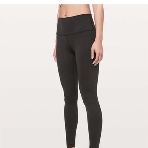 Lululemon Wunderunder High-Waist Black Women's Leggings 12